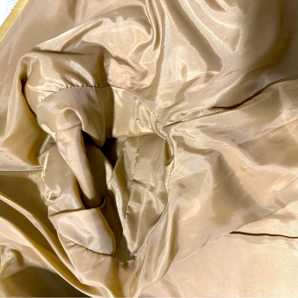 Tandy Leather / Santa Fe Leather Women's Gold double breasted Jacket, sz 8 - Picture 10 of 13